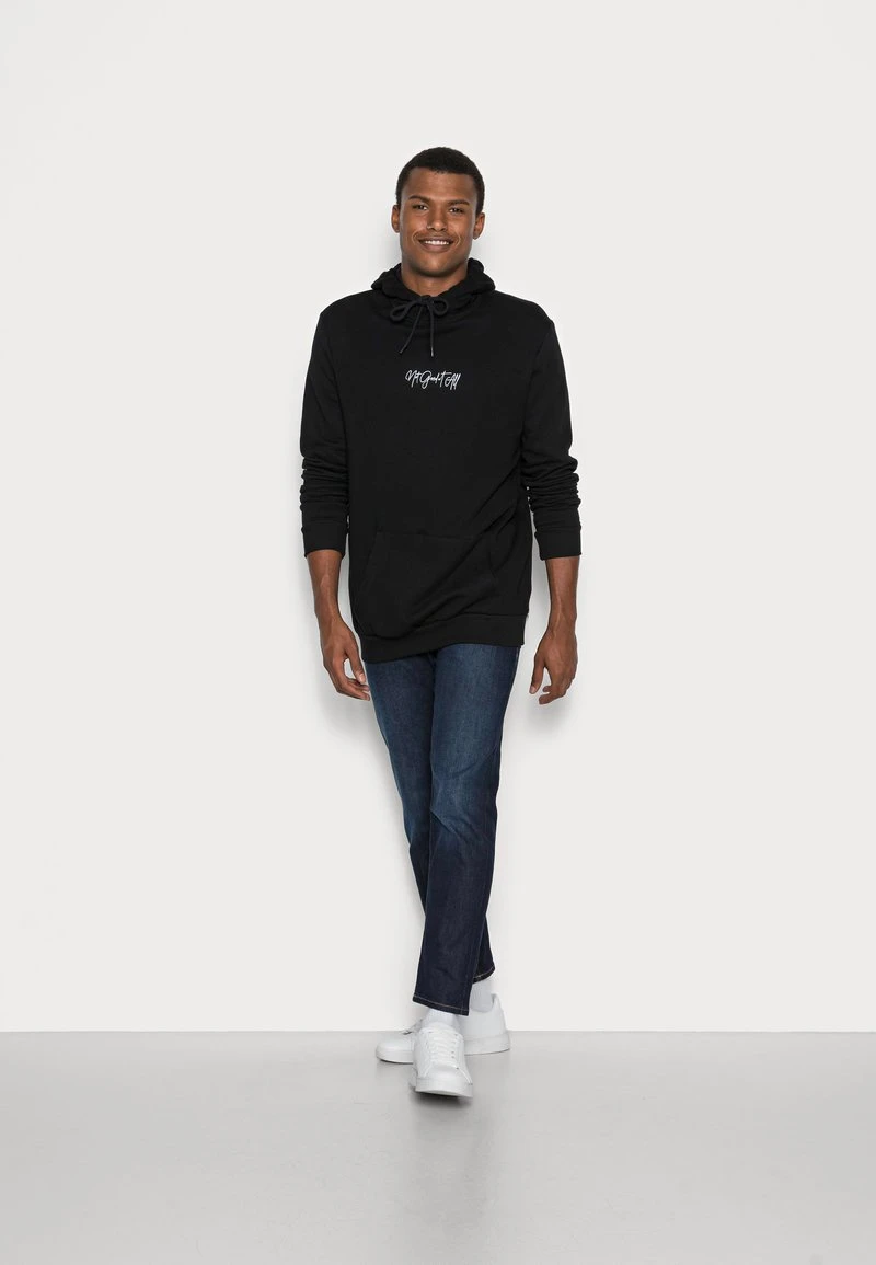 YOURTURN Unisex Felpa Con Cappuccio - Black 4 YOURTURN Unisex Felpa Con Cappuccio - Black - immagine 2