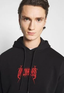 YOURTURN Unisex Felpa Con Cappuccio - Black -Youturn Abbigliamento Negozio 67252b3e1f2743a59667c009ecc9aea5