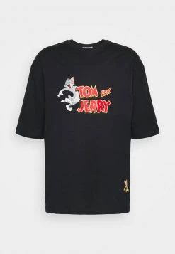 YOURTURN UNISEX TOM & JERRY TEE - T-shirt Con Stampa - Black -Youturn Abbigliamento Negozio 67afc9e362eb4c15bf8a107f77fbc86a