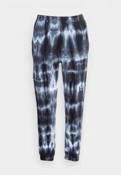 YOURTURN MONOCHROME TIE DYE JOGGER UNISEX - Pantaloni Sportivi - Black/off White -Youturn Abbigliamento Negozio 6d24cc7a0bb04bdaad79a0280d8e120f