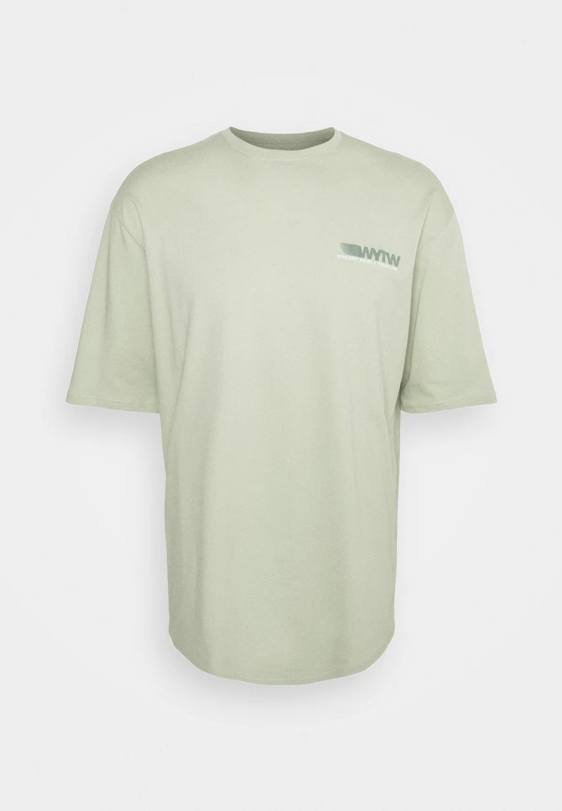 YOURTURN GRAPHIC TEE WINCENT WEISS UNISEX - T-shirt Con Stampa - Light Green 4 YOURTURN GRAPHIC TEE WINCENT WEISS UNISEX - T-shirt Con Stampa - Light Green - immagine 2