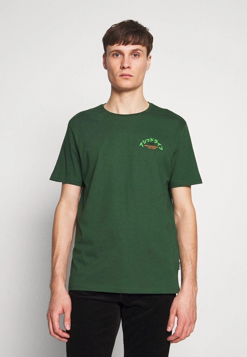 YOURTURN Unisex T-shirt Con Stampa - Green 5 YOURTURN Unisex T-shirt Con Stampa - Green - immagine 3