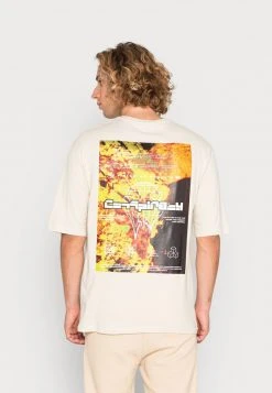 YOURTURN GRAPHIC TEE UNISEX - T-shirt Con Stampa - Grey