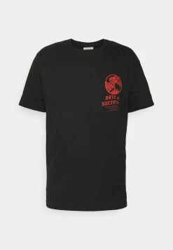 YOURTURN Unisex T-shirt Con Stampa - Black -Youturn Abbigliamento Negozio 721a4db4606a47f1ae07ce4aedd71488