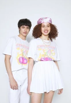 YOURTURN GRAPHIC TEE UNISEX - T-shirt Con Stampa - White