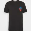 YOURTURN UNISEX - T-shirt Con Stampa - Black 1 YOURTURN UNISEX - T-shirt Con Stampa - Black -Youturn Abbigliamento Negozio 7597bf10ad374e4c8007bcc5ef7d8d9c