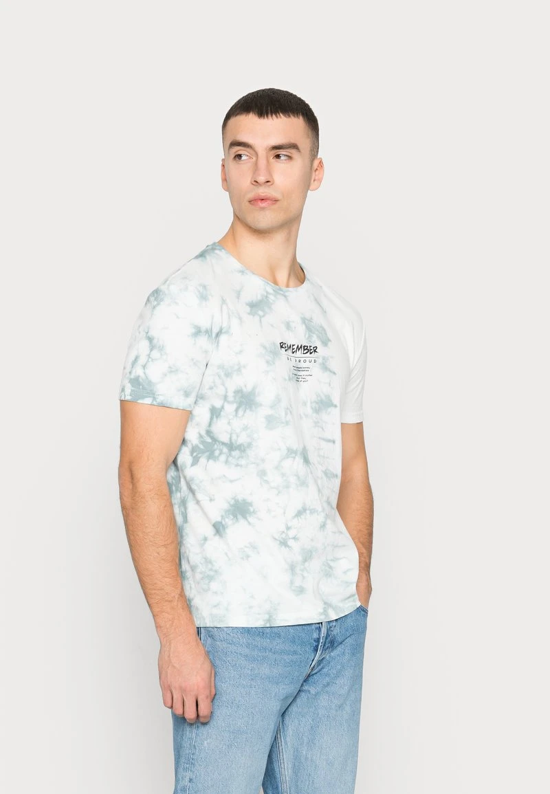 YOURTURN Unisex HALF BODY TIE DYE TEE - T-shirt Con Stampa - Green 3 YOURTURN Unisex HALF BODY TIE DYE TEE - T-shirt Con Stampa - Green