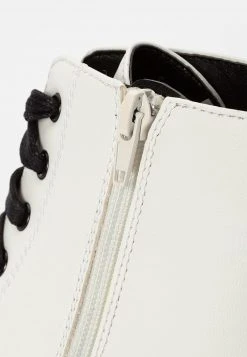 YOURTURN Stivaletti Stringati - White, Unisex -Youturn Abbigliamento Negozio 79541004fc554cffa58c2503e2047396