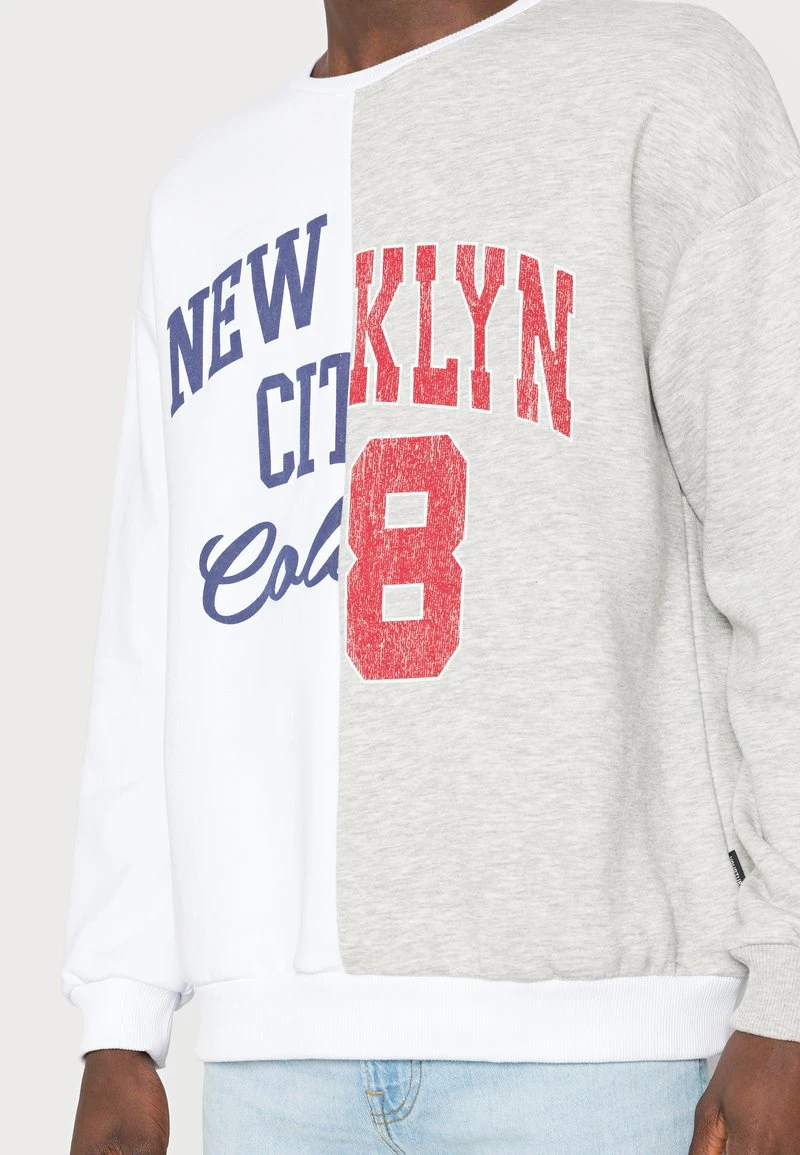 YOURTURN MIXED COLLEGE UNISEX - Felpa - Grey 7 YOURTURN MIXED COLLEGE UNISEX - Felpa - Grey - immagine 5