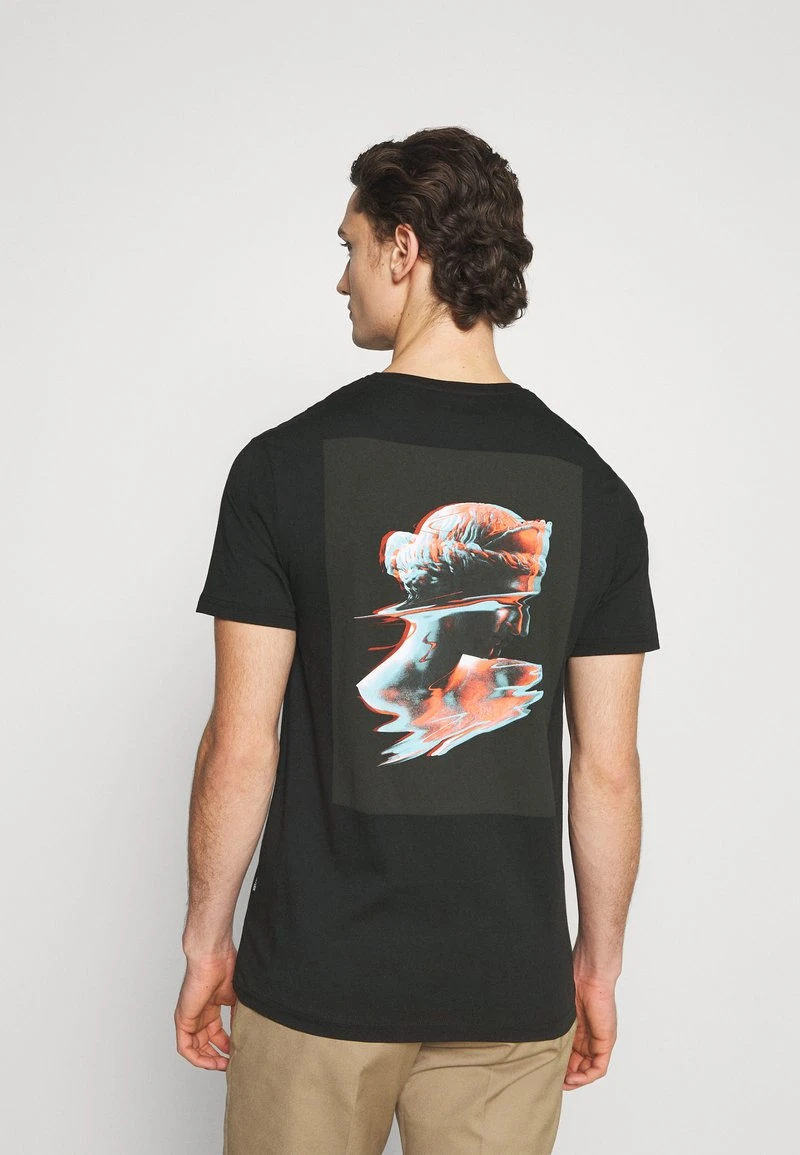 YOURTURN T-shirt Con Stampa - Black, Unisex 5 YOURTURN T-shirt Con Stampa - Black, Unisex - immagine 3