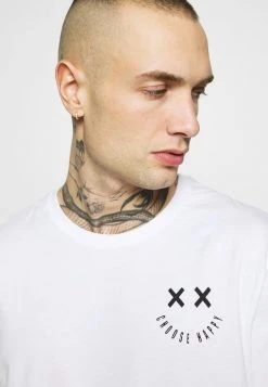 YOURTURN T-shirt Con Stampa - White, Unisex -Youturn Abbigliamento Negozio 882d4c899e9a4ba4954eb9db0346d9cf