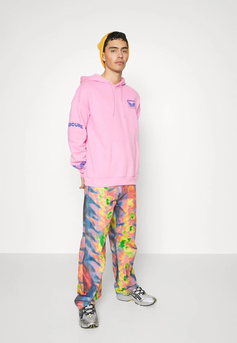 YOURTURN BUTTERFLIES HOODIE - Felpa Con Cappuccio - Pink, Unisex 4 YOURTURN BUTTERFLIES HOODIE - Felpa Con Cappuccio - Pink, Unisex - immagine 2