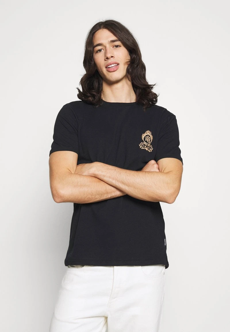 YOURTURN UNISEX - T-shirt Con Stampa - Black/yellow 3 YOURTURN UNISEX - T-shirt Con Stampa - Black/yellow