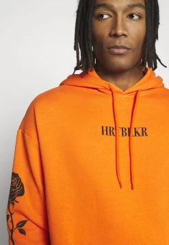 YOURTURN UNISEX - Felpa Con Cappuccio - Orange -Youturn Abbigliamento Negozio 8e8e4eb0a8ec48748818956439756779