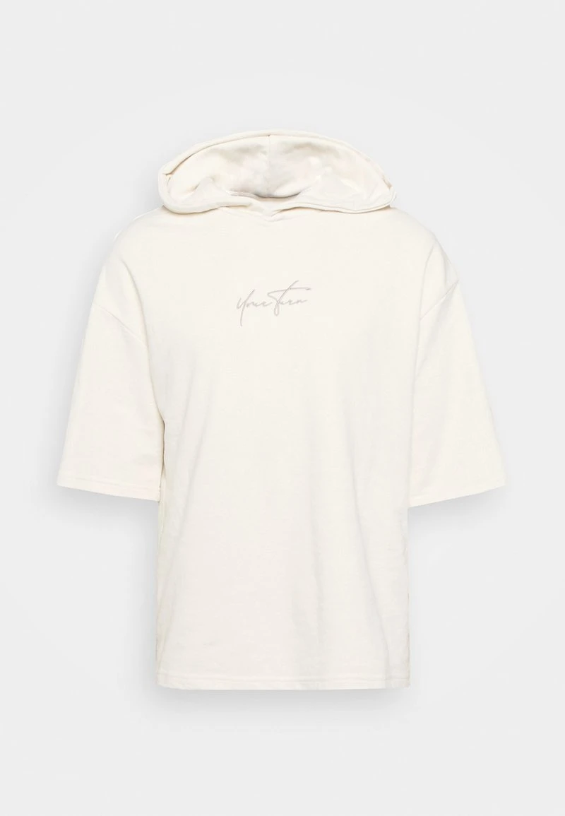 YOURTURN SLEEVE HOODIE UNISEX - Felpa - Off-white 7 YOURTURN SLEEVE HOODIE UNISEX - Felpa - Off-white - immagine 5