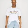 YOURTURN CURRENT MOOD TEE UNISEX - T-shirt Con Stampa - White -Youturn Abbigliamento Negozio 906e3abe885c408d82bb27bfcf718ab2