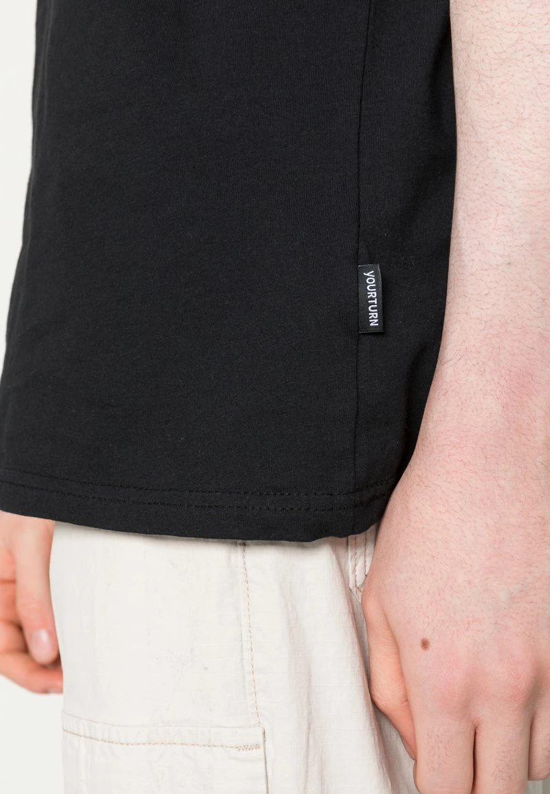 YOURTURN GRAPHIC T-SHIRT BEYOND UNISEX - T-shirt Con Stampa - Black 7 YOURTURN GRAPHIC T-SHIRT BEYOND UNISEX - T-shirt Con Stampa - Black - immagine 5