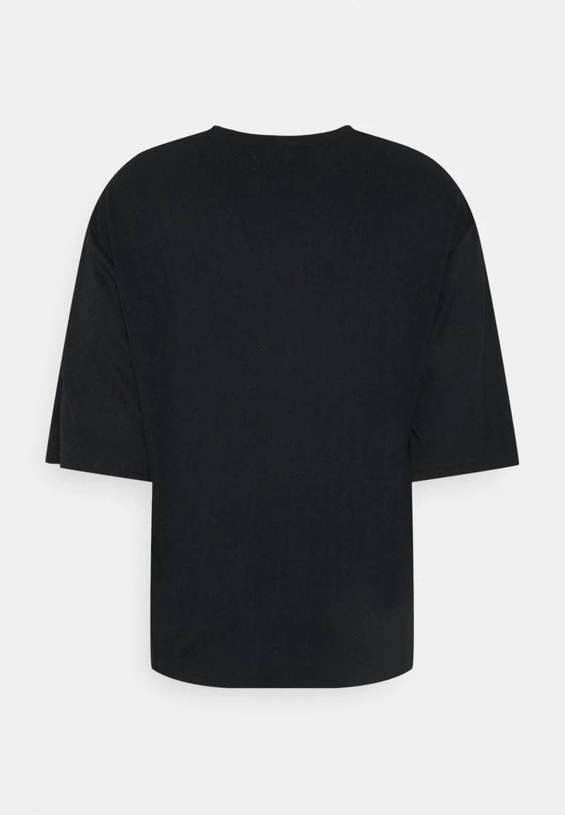 YOURTURN UNISEX 3/4 SLEEVED - T-shirt Basic - Black 4 YOURTURN UNISEX 3/4 SLEEVED - T-shirt Basic - Black - immagine 2