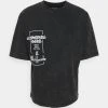 YOURTURN PRINT WASH UNISEX - T-shirt Con Stampa - Black -Youturn Abbigliamento Negozio 94676f3817cb47eb8e3307aaf2076680