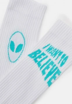 YOURTURN 3 PACK - Calze - White/black/neon Blue, Uomo 8 YOURTURN 3 PACK - Calze - White/black/neon Blue, Uomo -Youturn Abbigliamento Negozio 948aab7d8b2b4f65a4f86d51301adb84