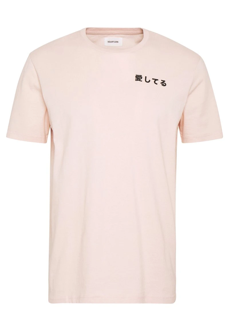 YOURTURN UNISEX - T-shirt Con Stampa - Pink 7 YOURTURN UNISEX - T-shirt Con Stampa - Pink - immagine 5