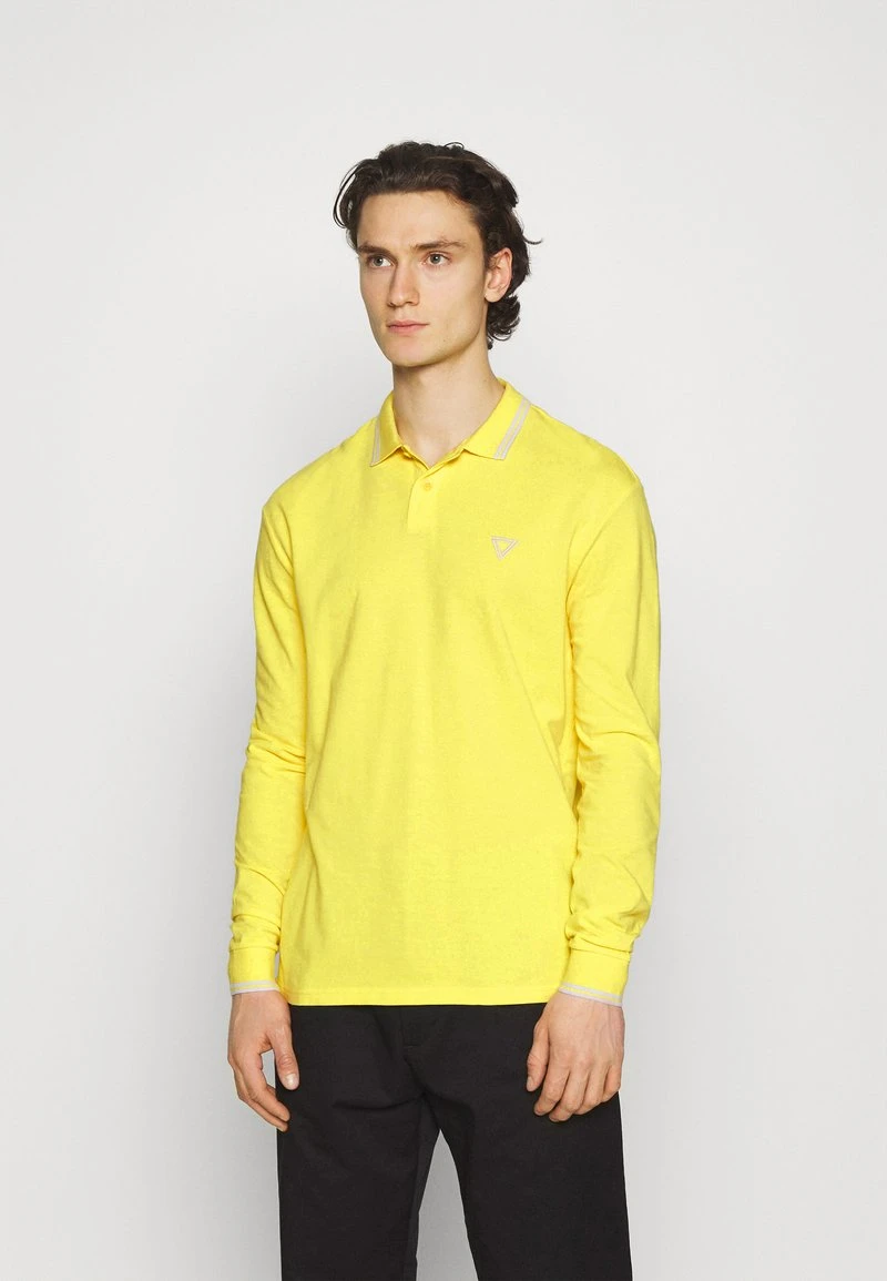 YOURTURN UNISEX - Polo - Yellow 3 YOURTURN UNISEX - Polo - Yellow