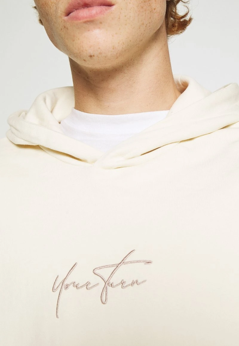 YOURTURN SLEEVE HOODIE UNISEX - Felpa - Off-white 8 YOURTURN SLEEVE HOODIE UNISEX - Felpa - Off-white - immagine 6