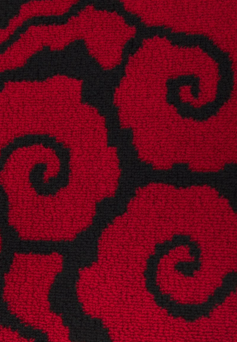 YOURTURN BEACH TOWEL 180x100CM 500 GSM - Telo Mare - Black/red, Uomo 3 YOURTURN BEACH TOWEL 180x100CM 500 GSM - Telo Mare - Black/red, Uomo - immagine 2