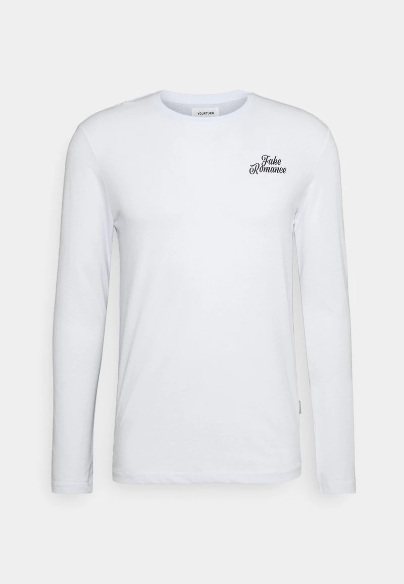 YOURTURN UNISEX - Maglietta A Manica Lunga - White 3 YOURTURN UNISEX - Maglietta A Manica Lunga - White