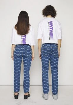 YOURTURN WINCENT WEISS UNISEX - Jeans A Sigaretta - Blue Denim -Youturn Abbigliamento Negozio 9bca861dedc944819b062584eca5cecf