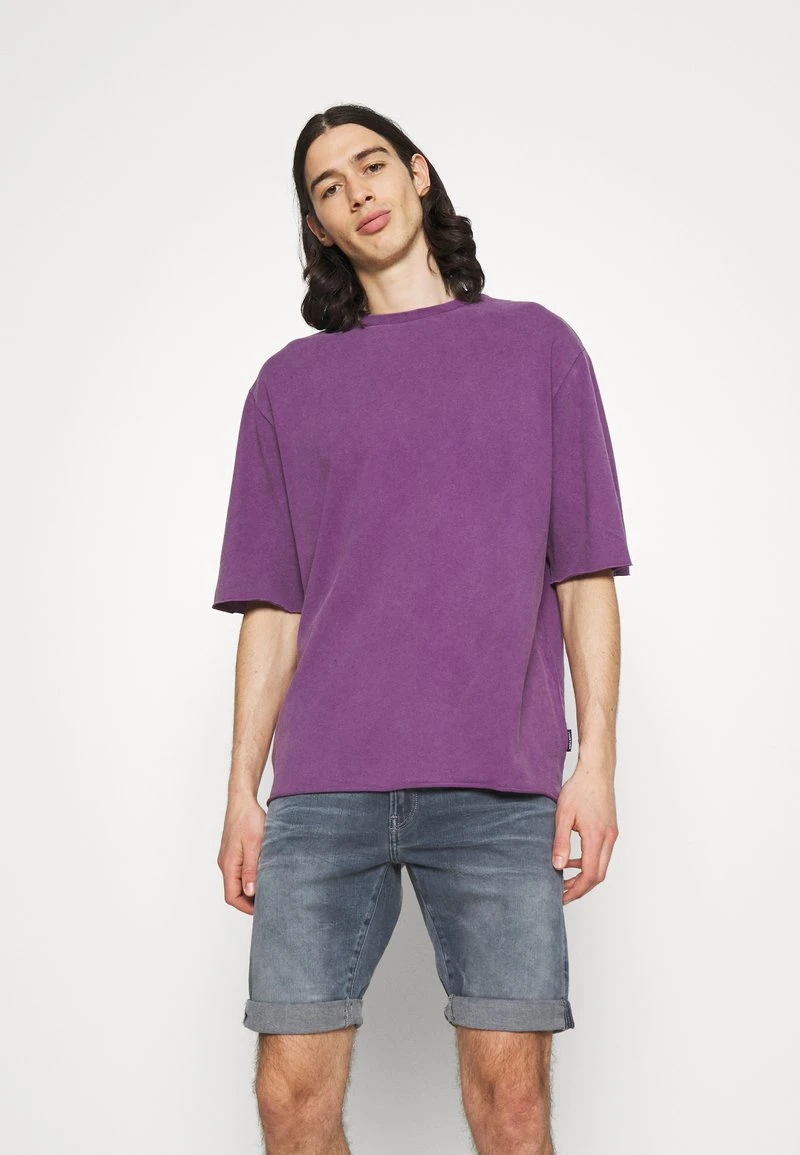YOURTURN UNISEX - T-shirt Basic - Purple 3 YOURTURN UNISEX - T-shirt Basic - Purple