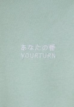 YOURTURN UNISEX - Felpa Con Cappuccio - Green -Youturn Abbigliamento Negozio 9e9da4fef2de4054a4e0b1e363ed67a1