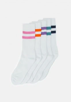 YOURTURN 5 PACK - Calze - White/multicoloured, Uomo
