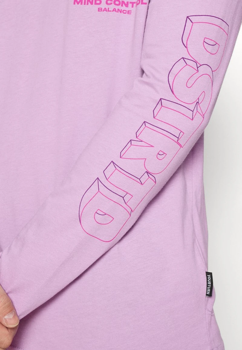 YOURTURN UNISEX - Maglietta A Manica Lunga - Lilac 8 YOURTURN UNISEX - Maglietta A Manica Lunga - Lilac - immagine 6
