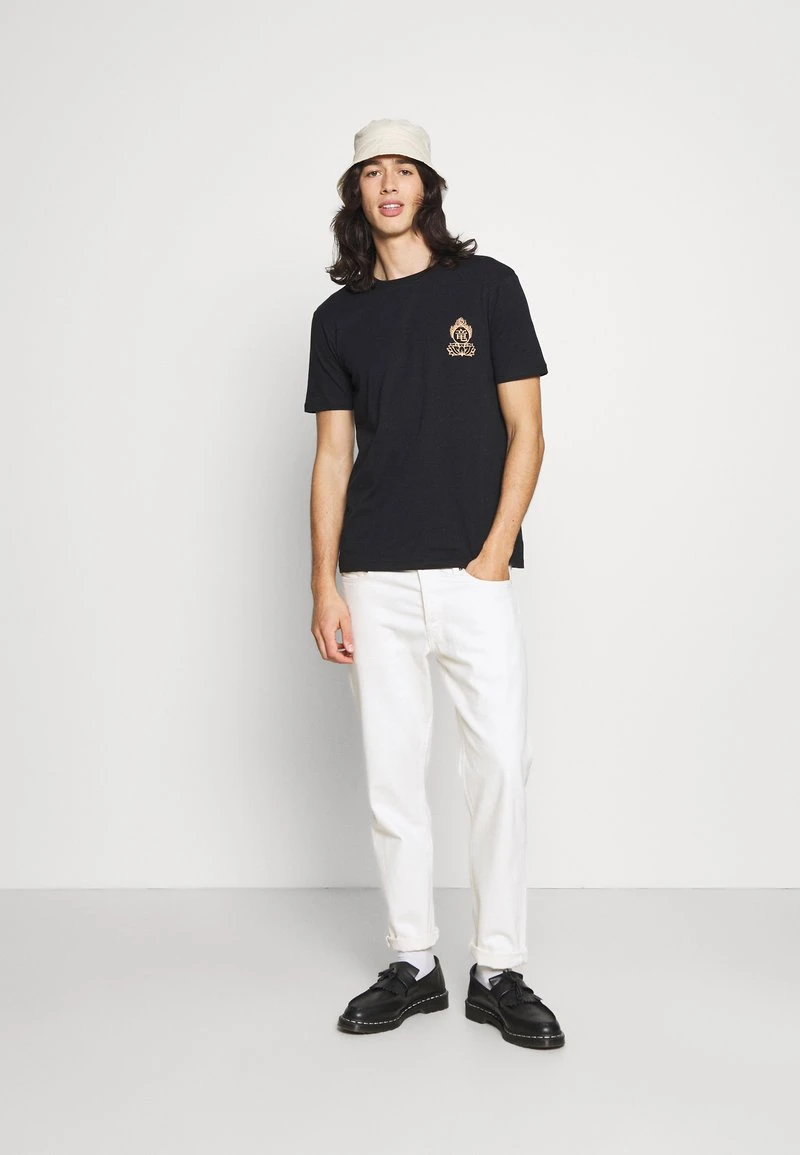 YOURTURN UNISEX - T-shirt Con Stampa - Black/yellow 4 YOURTURN UNISEX - T-shirt Con Stampa - Black/yellow - immagine 2