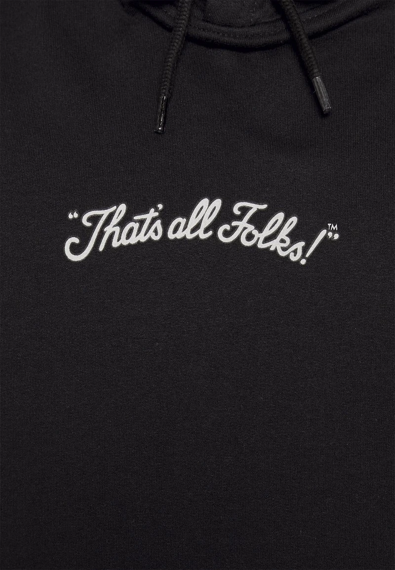 YOURTURN UNISEX LOONEY TUNES SWEAT - Felpa Con Cappuccio - Black 8 YOURTURN UNISEX LOONEY TUNES SWEAT - Felpa Con Cappuccio - Black - immagine 6