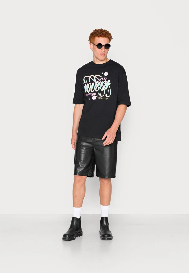 YOURTURN UNISEX - T-shirt Con Stampa - Black 4 YOURTURN UNISEX - T-shirt Con Stampa - Black - immagine 2