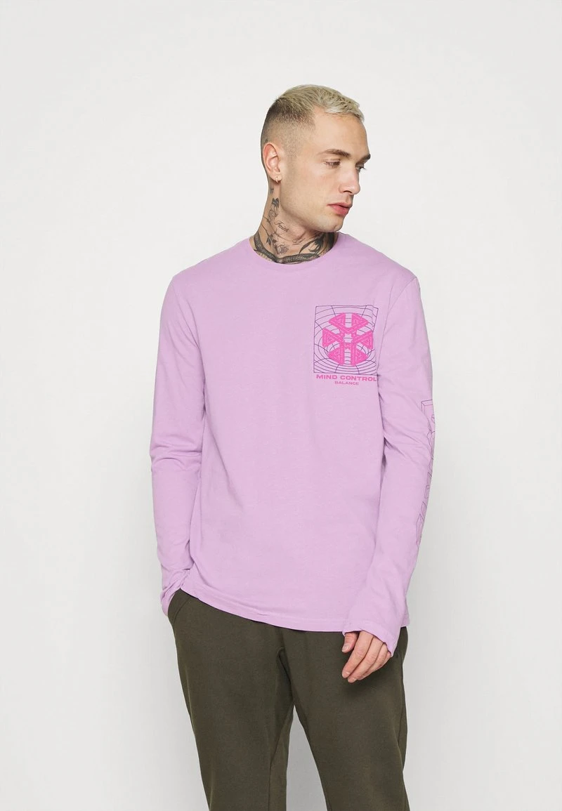 YOURTURN UNISEX - Maglietta A Manica Lunga - Lilac 3 YOURTURN UNISEX - Maglietta A Manica Lunga - Lilac