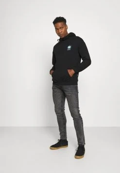 YOURTURN UNISEX - Felpa Con Cappuccio - Black -Youturn Abbigliamento Negozio b43e75f46a984b40a87a788efcc41bb8