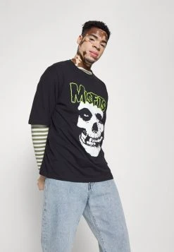YOURTURN MISFIT SKULL UNISEX - T-shirt Con Stampa - Black -Youturn Abbigliamento Negozio b546c8718c454ab88274b178871d5162