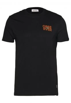 YOURTURN UNISEX OBSERVER - T-shirt Con Stampa - Black -Youturn Abbigliamento Negozio b58e3e05bf1848fabb9325241bde7c0e