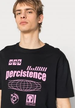 YOURTURN PERCISTENCE GRAPHIC T-SHIRT UNISEX - T-shirt Con Stampa - Black -Youturn Abbigliamento Negozio b6504fcd91a44b639ed61db6467fb337
