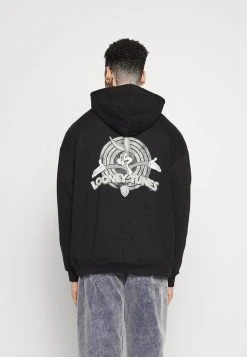 YOURTURN UNISEX LOONEY TUNES SWEAT - Felpa Con Cappuccio - Black