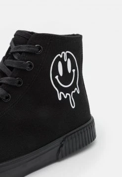 YOURTURN UNISEX - Sneakers Alte - Black -Youturn Abbigliamento Negozio bbb56617a69441609e56a34c1508769a