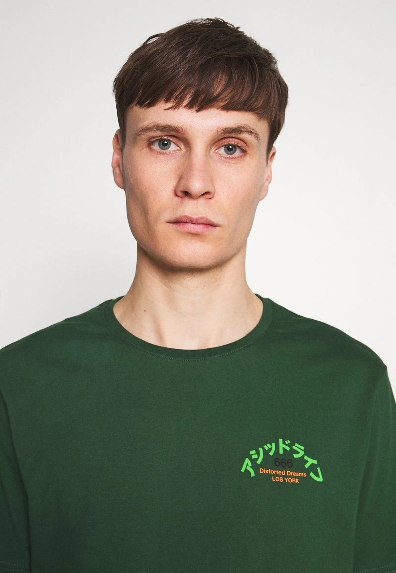 YOURTURN Unisex T-shirt Con Stampa - Green 7 YOURTURN Unisex T-shirt Con Stampa - Green - immagine 5