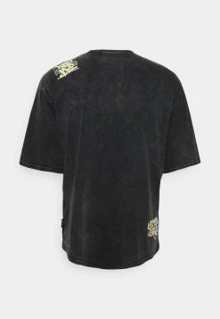 YOURTURN PRINT WASH UNISEX - T-shirt Con Stampa - Black -Youturn Abbigliamento Negozio bf30bd435d904e3ebb80ec1bcb54740e