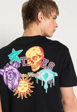 YOURTURN PATCH GRAPHIC T-SHIRT UNISEX - T-shirt Con Stampa - Black -Youturn Abbigliamento Negozio c00b455178c24ef2b7a2855d4ffa9588