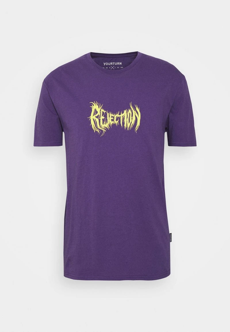 YOURTURN UNISEX - T-shirt Con Stampa - Lilac 3 YOURTURN UNISEX - T-shirt Con Stampa - Lilac