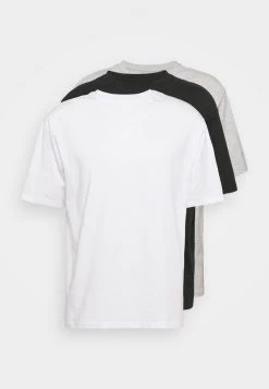 YOURTURN 3 PACK UNISEX - T-shirt Basic - Black/light Grey/white 16 YOURTURN 3 PACK UNISEX - T-shirt Basic - Black/light Grey/white -Youturn Abbigliamento Negozio c411850a0b8a439bac75b0aaae65510a