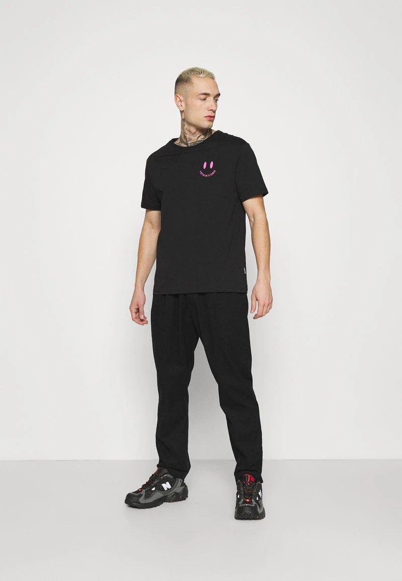 YOURTURN Unisex T-shirt Con Stampa - Black 4 YOURTURN Unisex T-shirt Con Stampa - Black - immagine 2